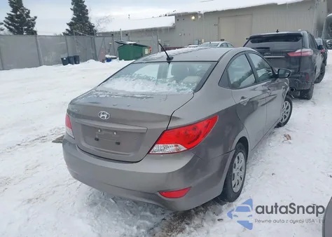 2013 Hyundai Accent Gls z USA, uszkodzony, nr VIN KMHCT4AE5DU358811